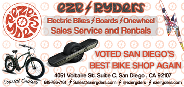 Eze Ryder's Voted Best Bike Shop In San Diego!