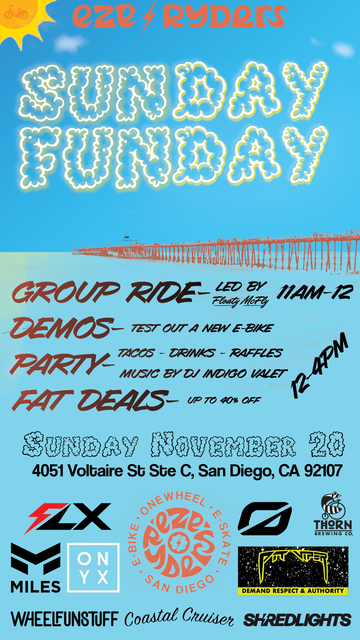 Sunday Funday Event in San Diego!