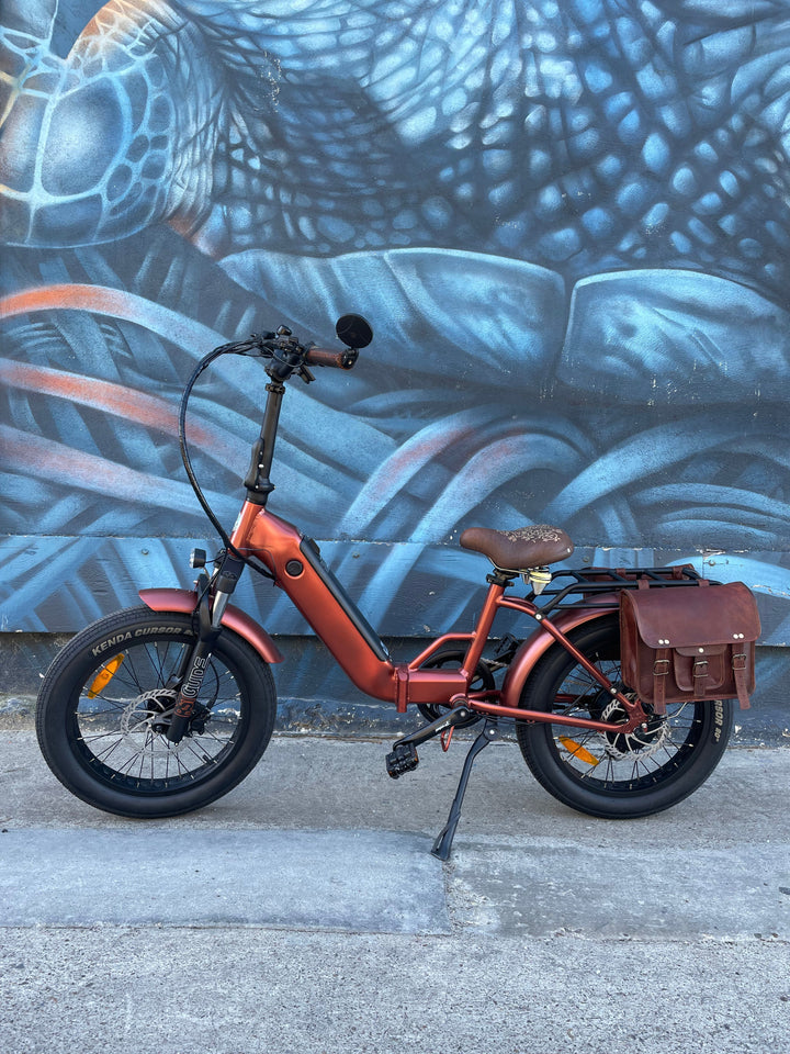 eBike Custom Folding Electric Bike - Foldable e-Bike 750 Watt - Copper - eBike Super Shop