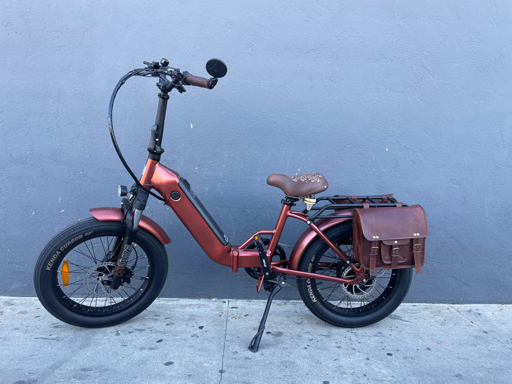 eBike Custom Folding Electric Bike - Foldable e-Bike 750 Watt - Copper - eBike Super Shop