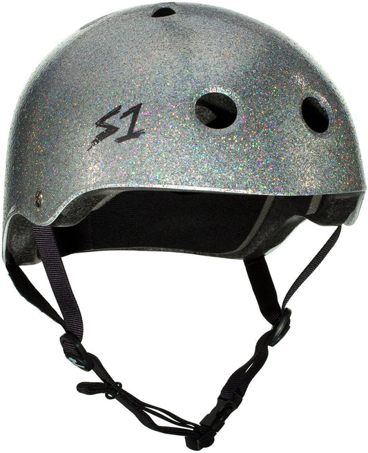 S1 Lifer helmet - Silver Gloss Glitter