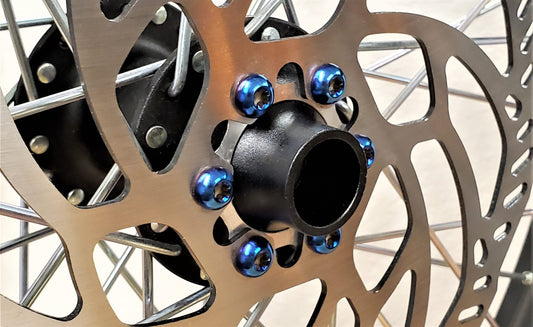 E-Moto Titanium Rotor Bolts by Warp 9