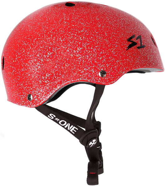 S1 Lifer helmet - Red Gloss Glitter