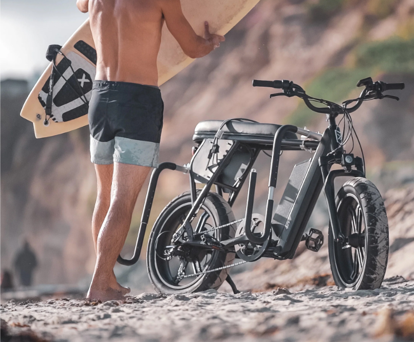 "Moped" Surfboard Rack