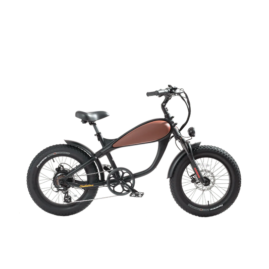 Big Bear eBikes REVI Cheetah Mini 500 w  Step Over Ebike 20x4.0 Electric e-Moto Style eBike