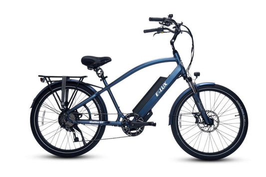 ELUX Malibu GT 750 w Step Over eBike 26x2.1 Street Electric Beach Cruiser eBike