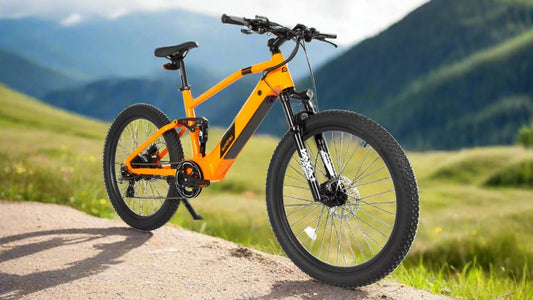 EUNORAU Defender 500w Step Over eBike 27.5x3 Mountain Electric Mountain eBike