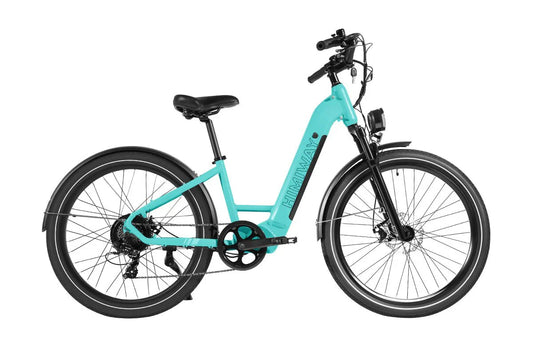 HIMIWAY Rambler 500 w Step Thru Ebike 27.5x2.4 Urban Electric Beach Cruiser eBike