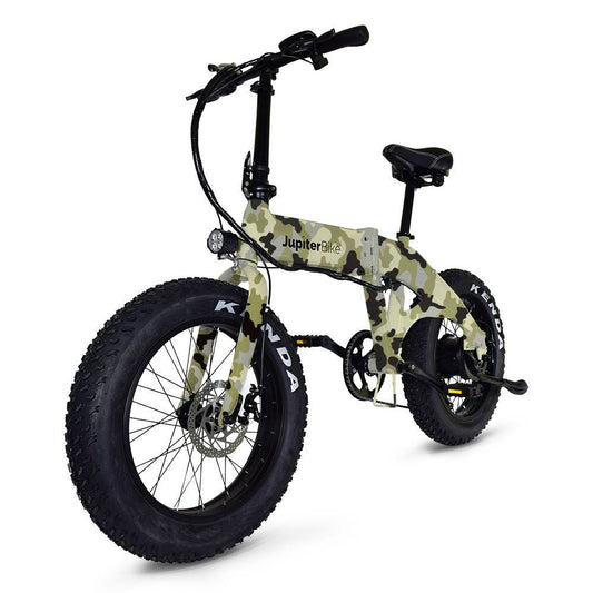 JUPITER Folding Fat Tire eBike Defiant-Folding Step Over 750 w Electric Folding eBike