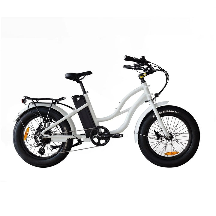 OB eBikes COASTAL CRUISER 52V 20 Thru 750 w Ready to Ride Step Thru Ebike 20x4 Mini Fat Tire Electric Beach Cruiser eBike - Mini - eBike Super Shop