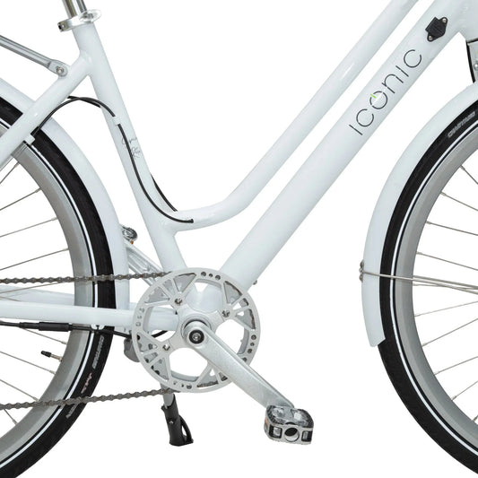 OB eBikes ICONIC Ultralight Step Thru 350 w Ready to Ride Step Thru Ebike 700x35C Electric Vintage eBike