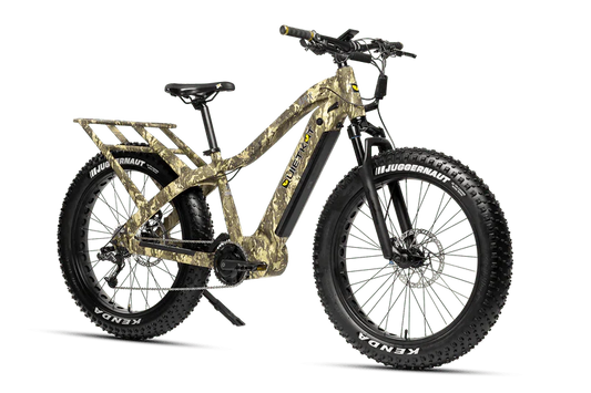 QuietKat Apex Sport 1000 w Step Over eBike 26x4.5 Fat Electric Fat Tire Mountain eBike