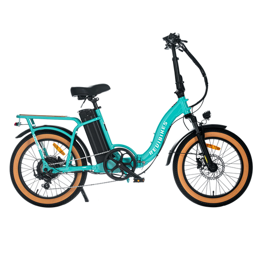 REVI Rebel 2 750w Step Thru Ebike 20x3 Fat Tire Electric Folding eBike