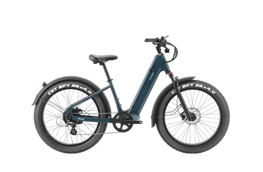 VELOTRIC Nomad 1 750w Step Thru eBike 26x4 Fat Fat Tire Electric Beach Cruiser eBike