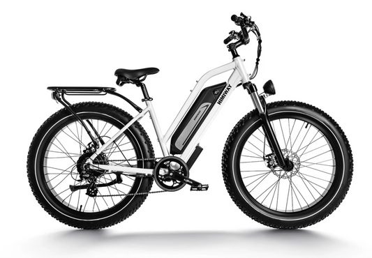 Himiway Cruiser Step-Thru - Long Range All Terrain Step Thru Electric Bike